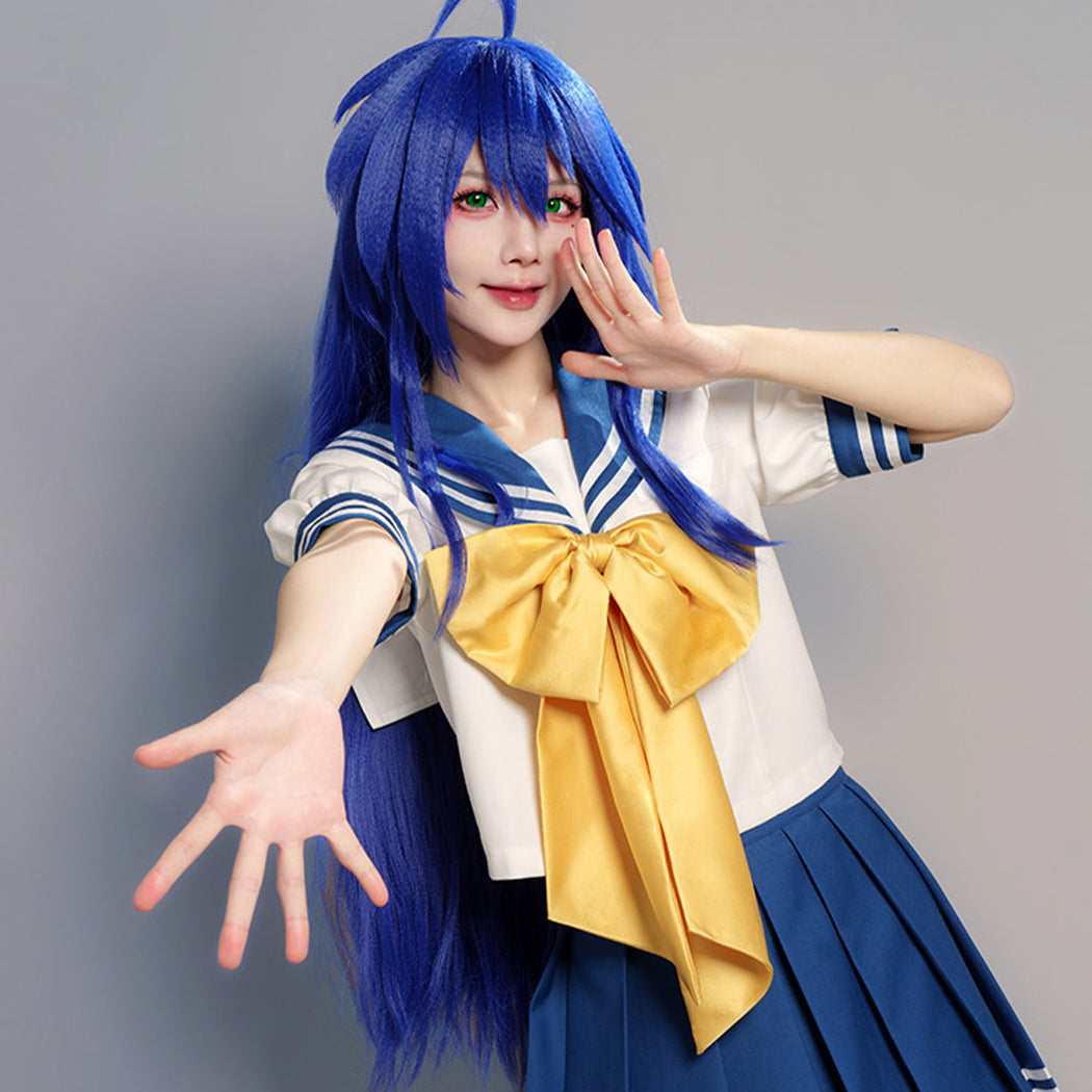 【Nekocos】Anime Lucky Star Cosplay Konata Izumi Kagami Hiiragi Cosplay Costume | In Stock
