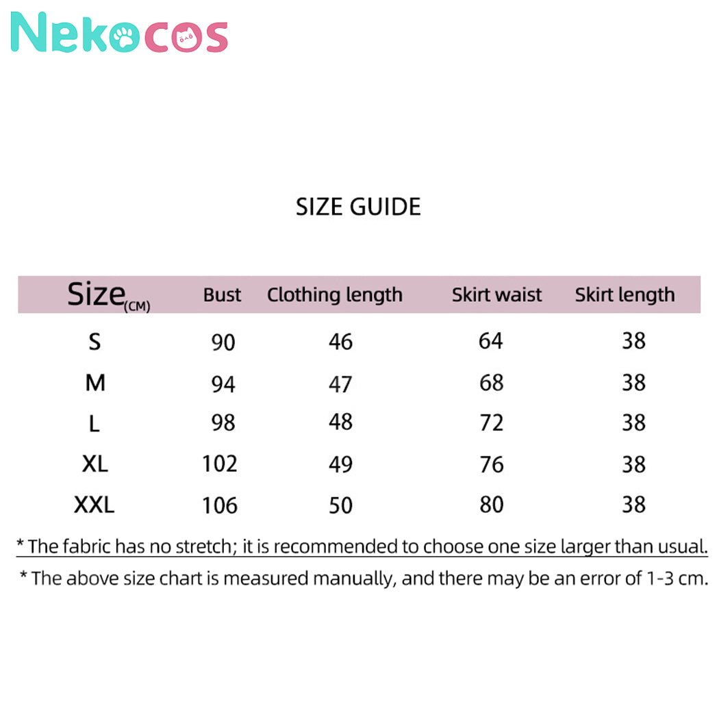 【Nekocos】Anime Lucky Star Cosplay Konata Izumi Kagami Hiiragi Cosplay Costume | In Stock