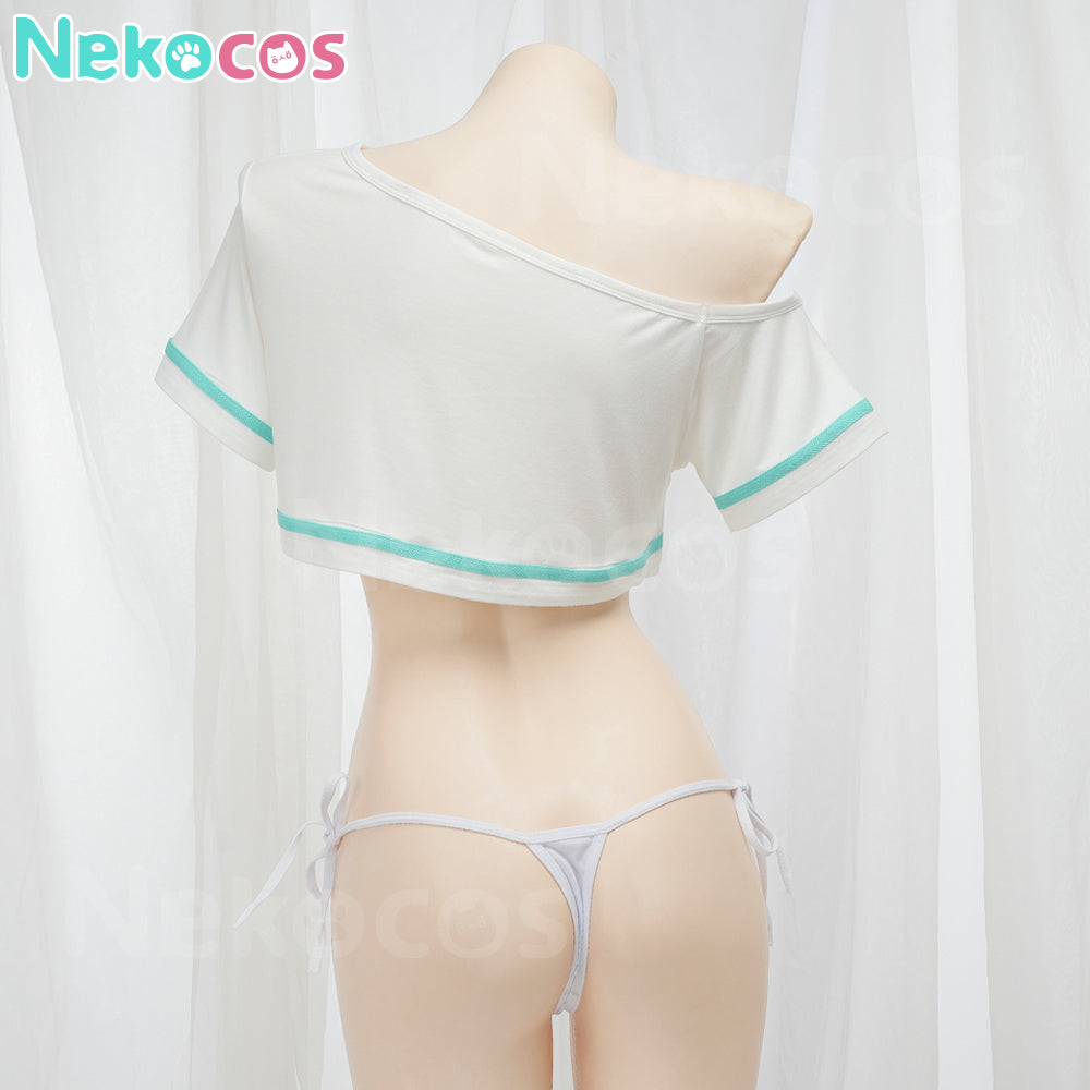 【Nekocos】Anime Eromanga Sensei Cosplay Sagiri Izumi Swimsuit Cosplay Costume | In Stock
