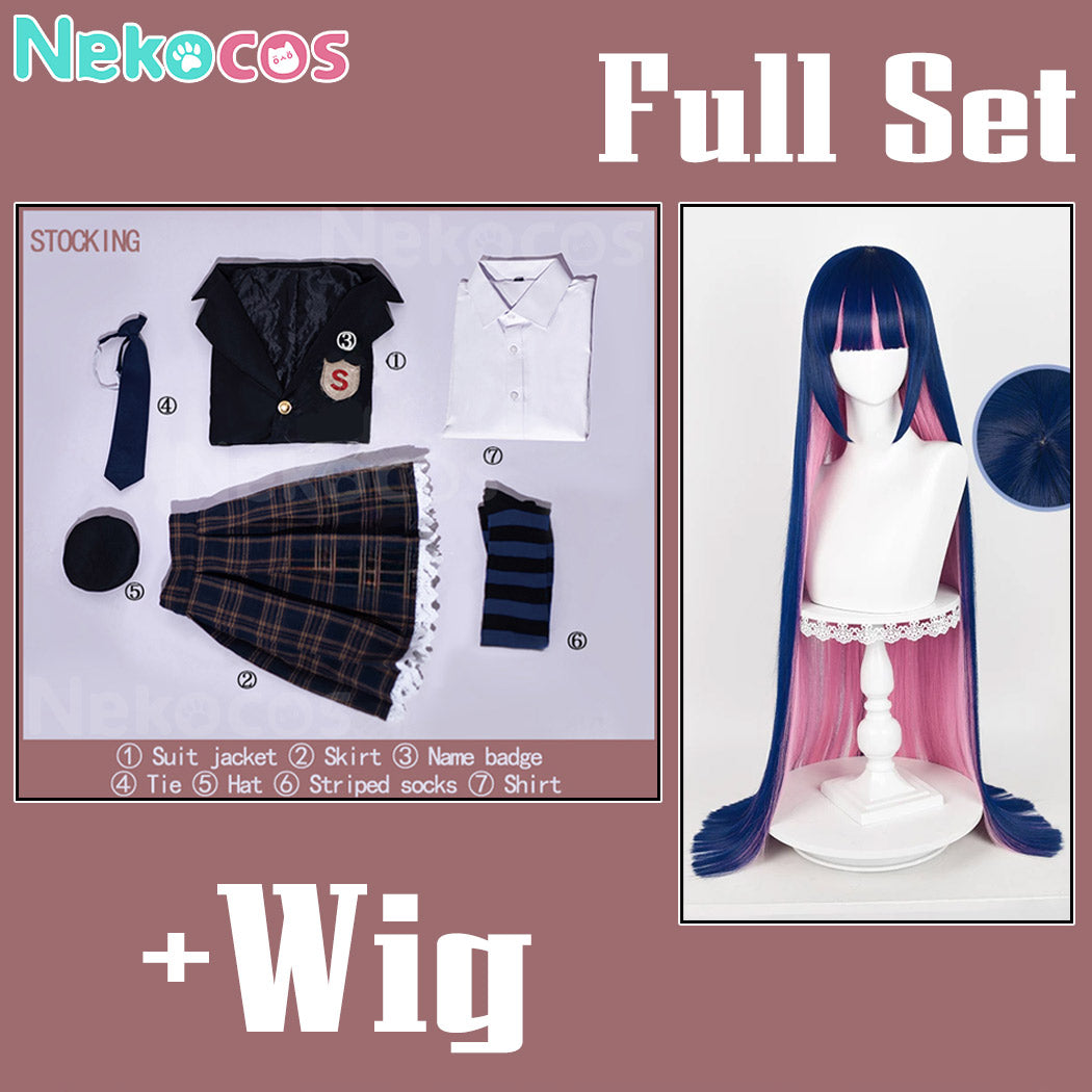 【Nekocos】Anime Cosplay Panty & Stocking Cosplay Costume