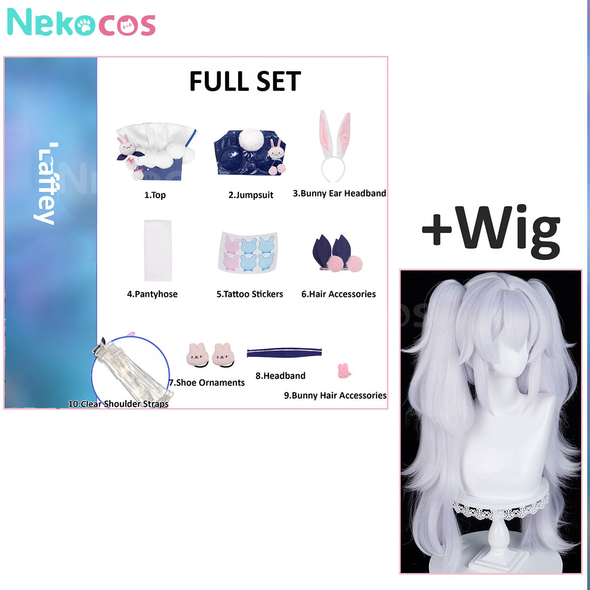 Azur Lane Laffey Bunny Suit Cosplay Costume - Shop NowAzur Lane,Costume,Game