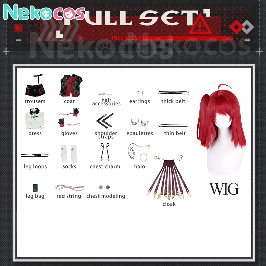 【Nekocos】Game Arknights Cosplay Exusiai Cosplay Costume Premium Edition | Custom-Tailor