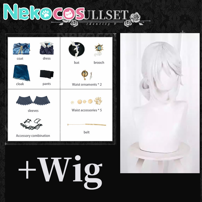 Identity V Deep Blue Cosplay Costume - Premium EditionCostume,Game,Identity Ⅴ