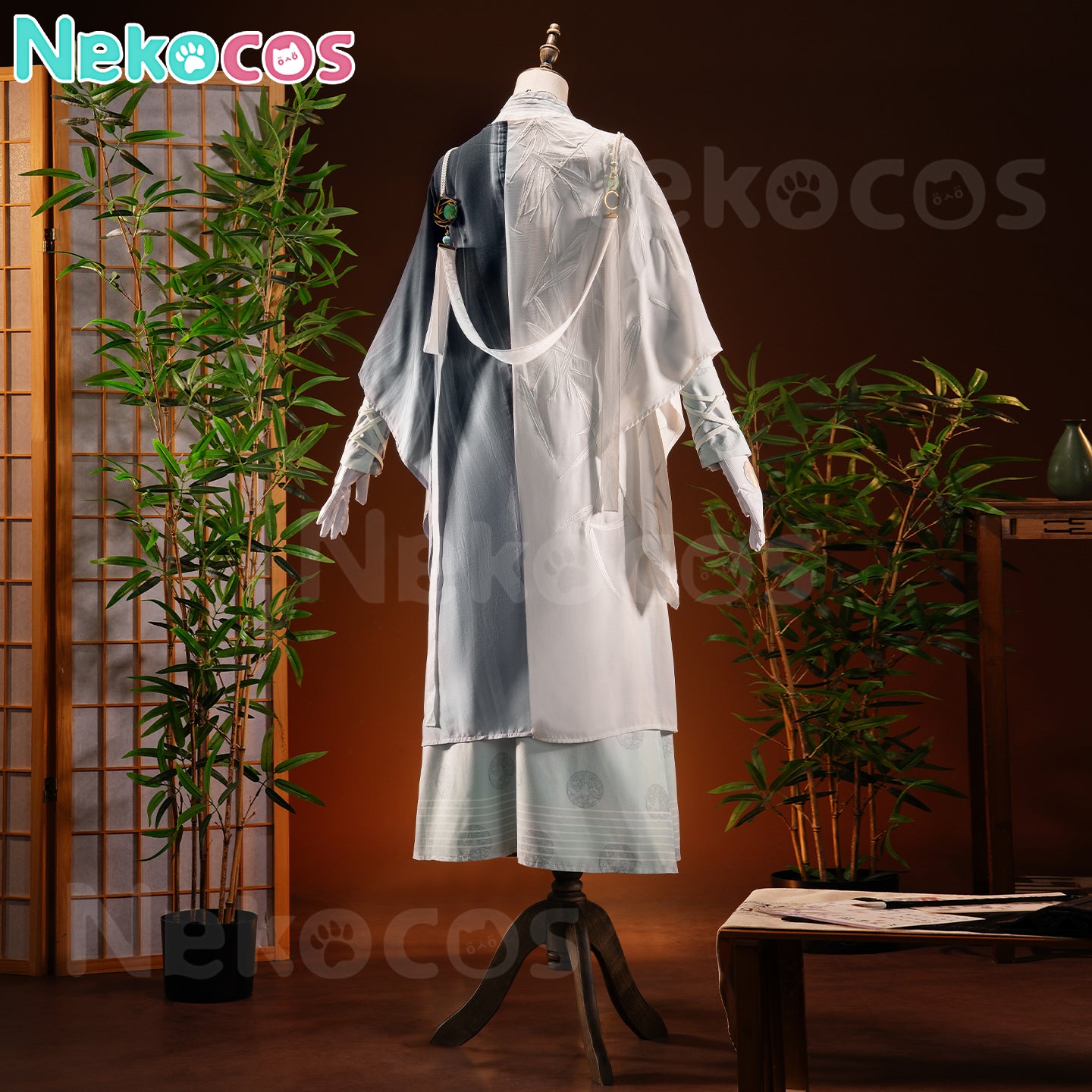 【Nekocos】Game Where Winds Meet Cosplay Jade Current Cosplay Costume | Custom-Tailor