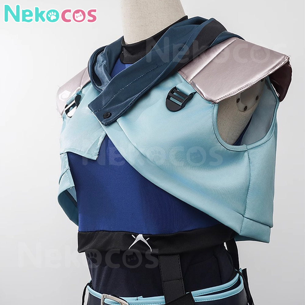 【Nekocos】Game Valorant Cosplay Jett Cosplay Costume | In Stock