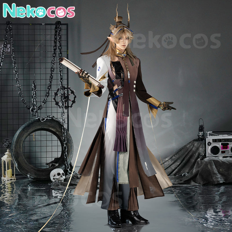 【Nekocos】Game Arknights Cosplay Ji Cosplay Costume Premium Edition | In Stock