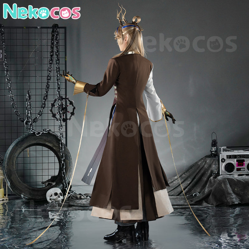 【Nekocos】Game Arknights Cosplay Ji Cosplay Costume Premium Edition | In Stock