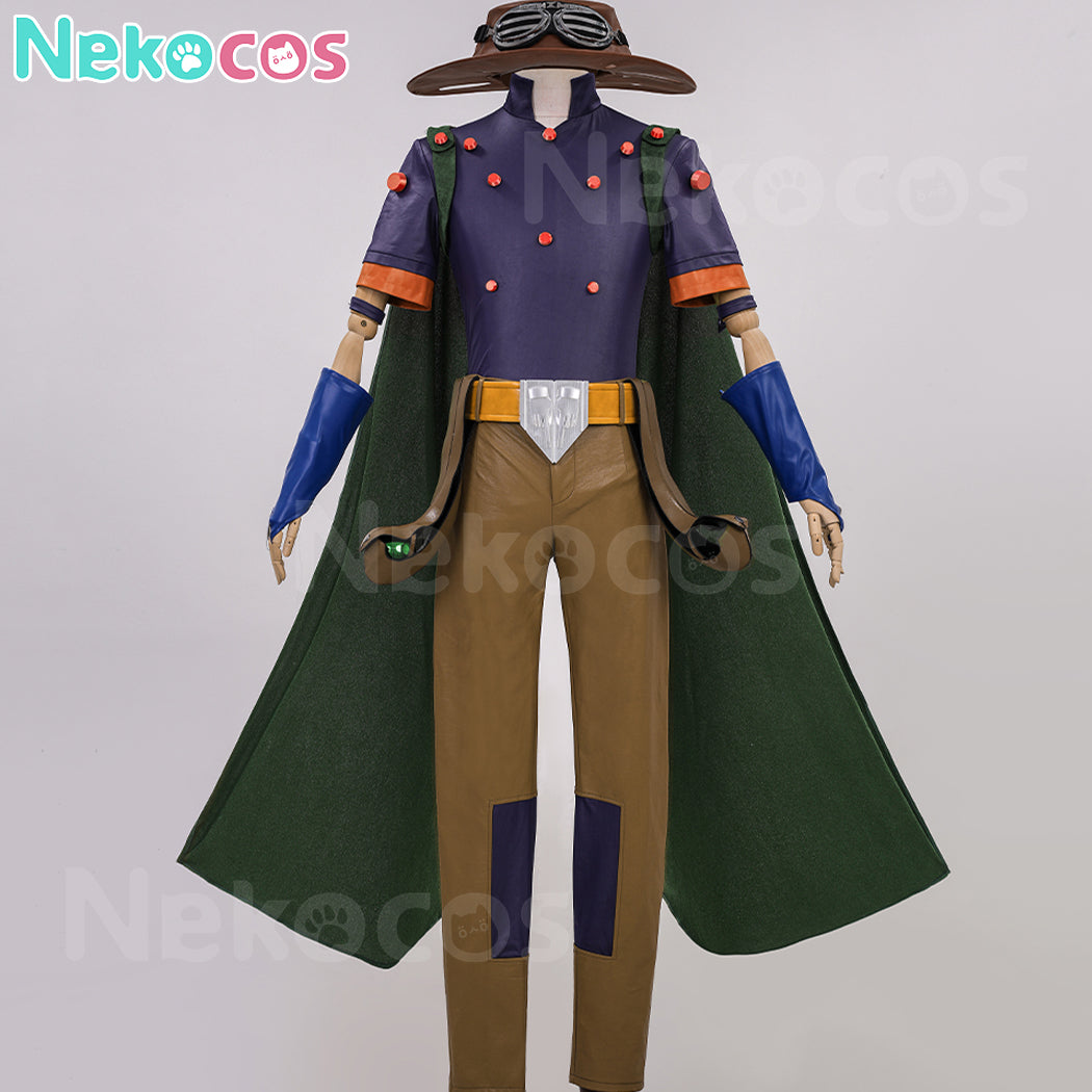 【Nekocos】Anime JoJo's Bizarre Adventure Steel Ball Run Cosplay Gyro Zeppeli Cosplay Costume | Custom-Tailor