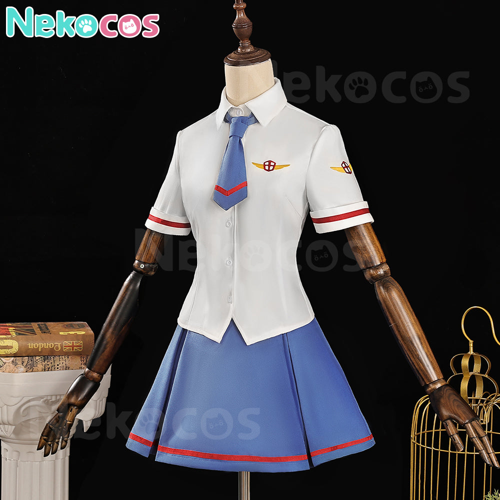 【Nekocos】Anime Cardcaptor Sakura Cosplay Kinomoto Sakura School Uniform Cosplay Costume | In Stock