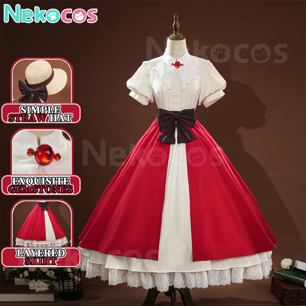 【Nekocos】Anime Cardcaptor Sakura Cosplay Kinomoto Sakura Cosplay Costume | In Stock