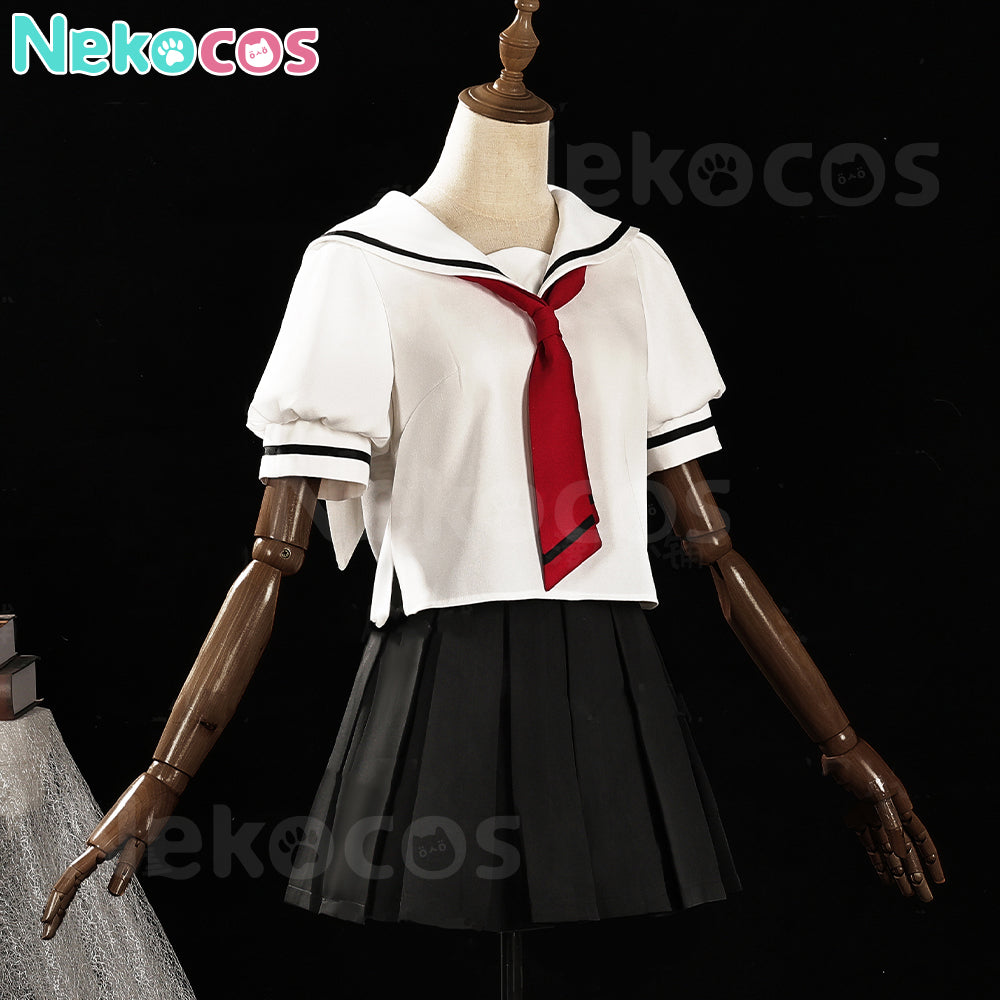 【Nekocos】Anime Cardcaptor Sakura Cosplay Kinomoto Sakura School Uniform Cosplay Costume | In Stock