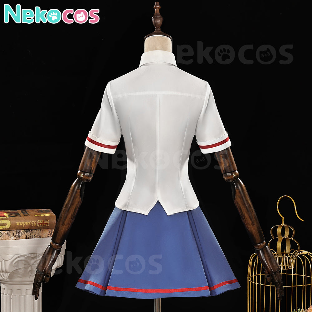 【Nekocos】Anime Cardcaptor Sakura Cosplay Kinomoto Sakura School Uniform Cosplay Costume | In Stock