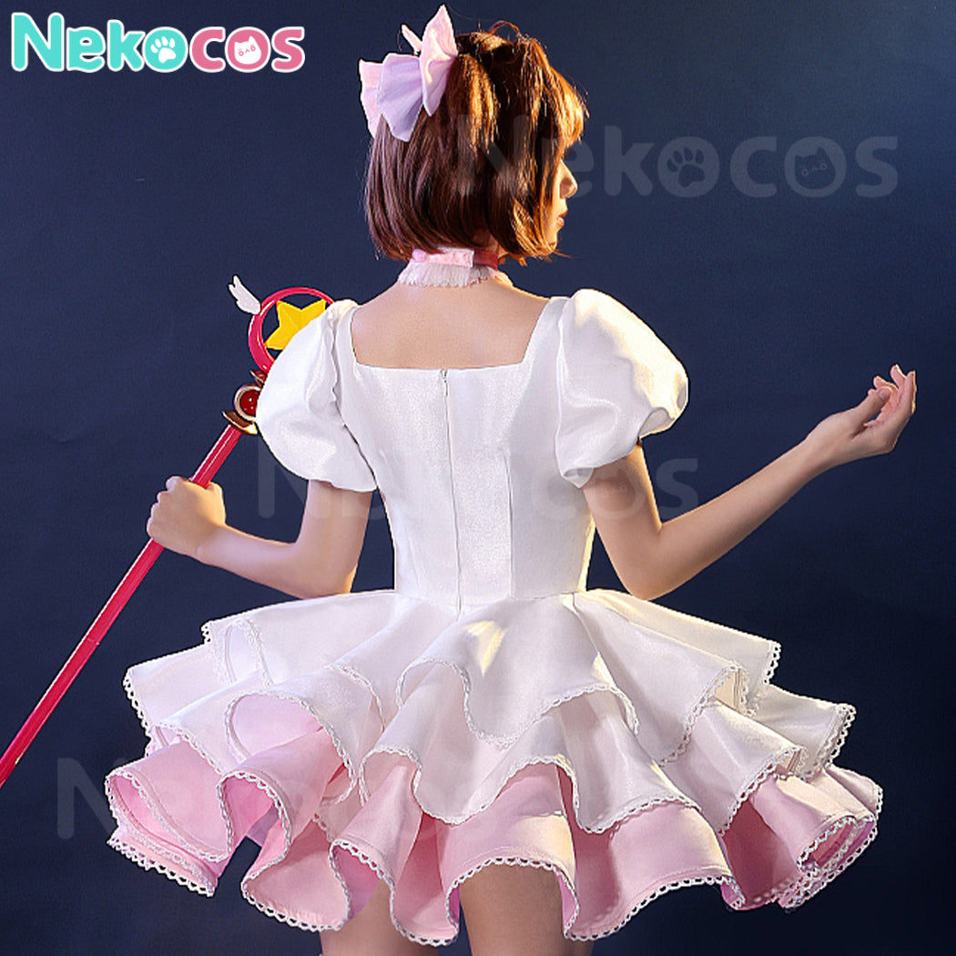 【Nekocos】Anime Cardcaptor Sakura Cosplay Kinomoto Sakura Cosplay Costume | In Stock