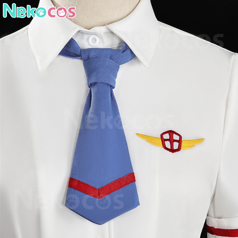 【Nekocos】Anime Cardcaptor Sakura Cosplay Kinomoto Sakura School Uniform Cosplay Costume | In Stock