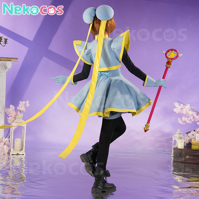 【Nekocos】Anime Cardcaptor Sakura Cosplay Kinomoto Sakura Dating Cosplay Costume Premium Edition | In Stock