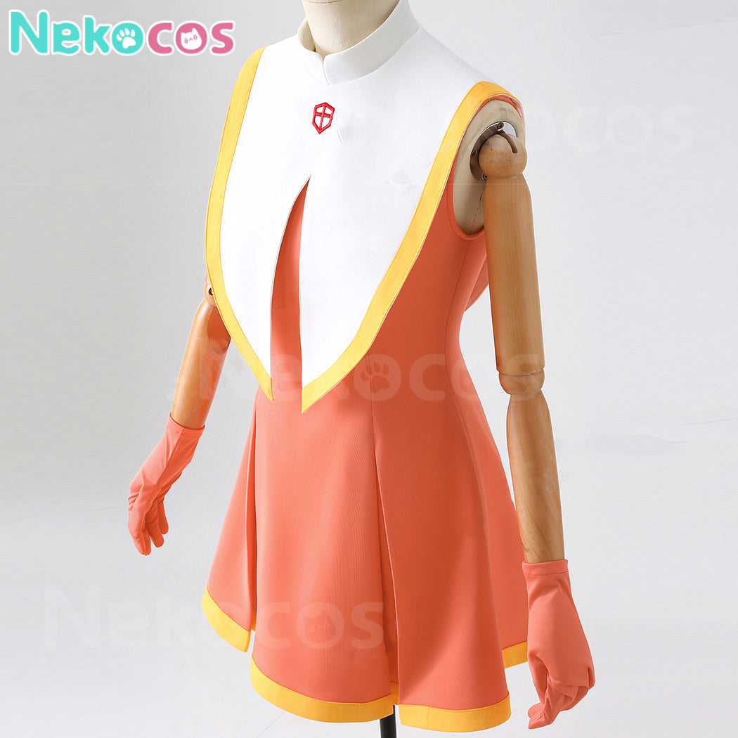【Nekocos】Anime Cardcaptor Sakura Cosplay Sakura Kinomoto Cheerleading Cosplay Costume | In Stock