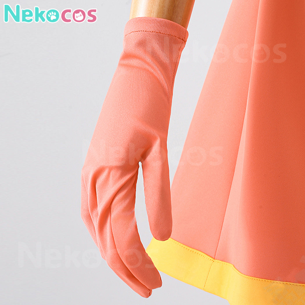【Nekocos】Anime Cardcaptor Sakura Cosplay Sakura Kinomoto Cheerleading Cosplay Costume | In Stock