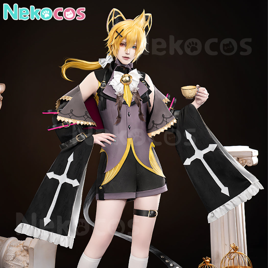 【Nekocos】Vocaloid Hatsune Miku x Kagamine Rin & Len Cosplay Kagamine Len Cosplay Costume | In Stock