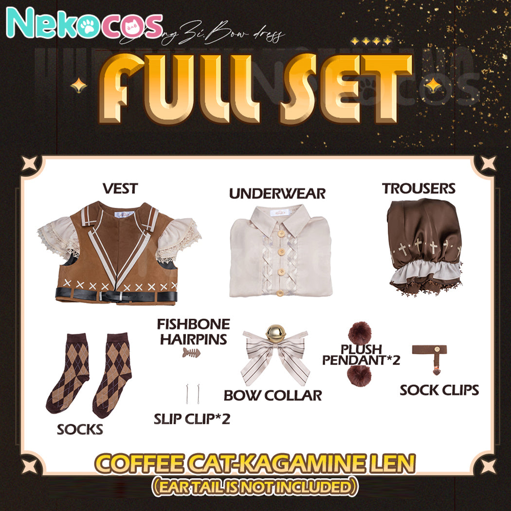 【Nekocos】Vocaloid Kagamine Rin & Len Cosplay Kagamine Len Cosplay Costume | Pre-Sale