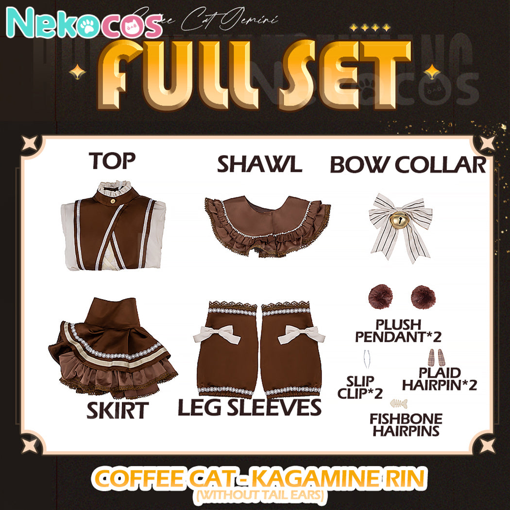 【Nekocos】Vocaloid Kagamine Rin & Len Cosplay Rin & Len Cosplay Costume | Pre-Sale