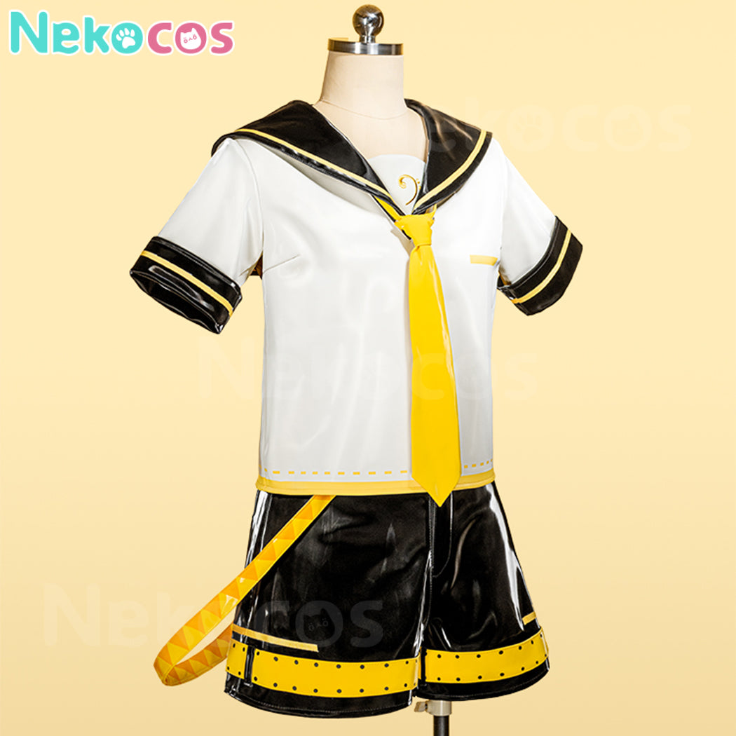 【Nekocos】Vocaloid Hatsune Miku x Kagamine Rin & Len Cosplay Kagamine Rin & Len Cosplay Costume | In Stock