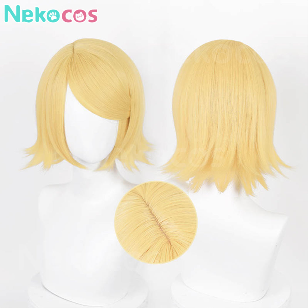 【Nekocos】Vocaloid Kagamine Rin & Len Cosplay Kagamine Rin_Len Cosplay Wig | In Stock