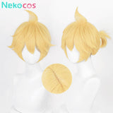 【Nekocos】Vocaloid Kagamine Rin & Len Cosplay Kagamine Rin_Len Cosplay Wig | In Stock