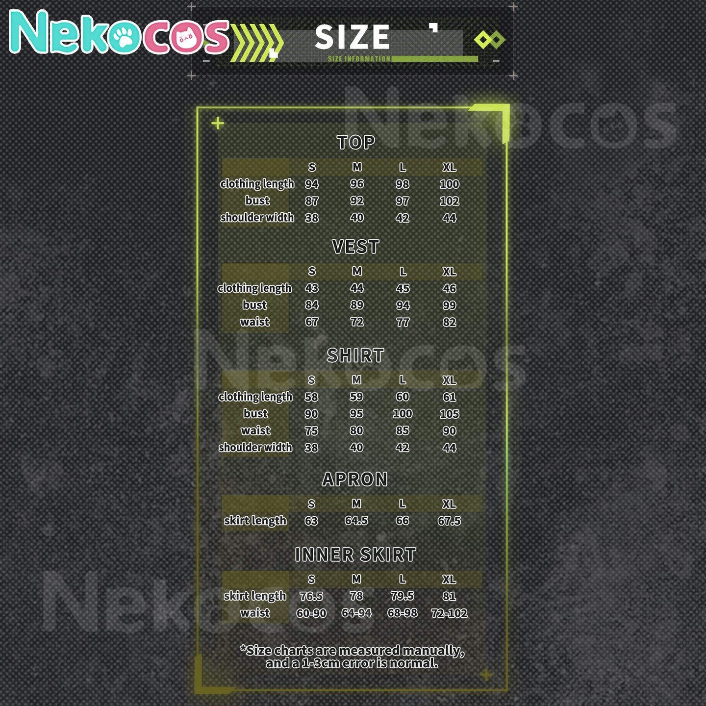 【Nekocos】Game Arknights Cosplay Kal'tsit Cosplay Costume Premium Edition | Custom-Tailor