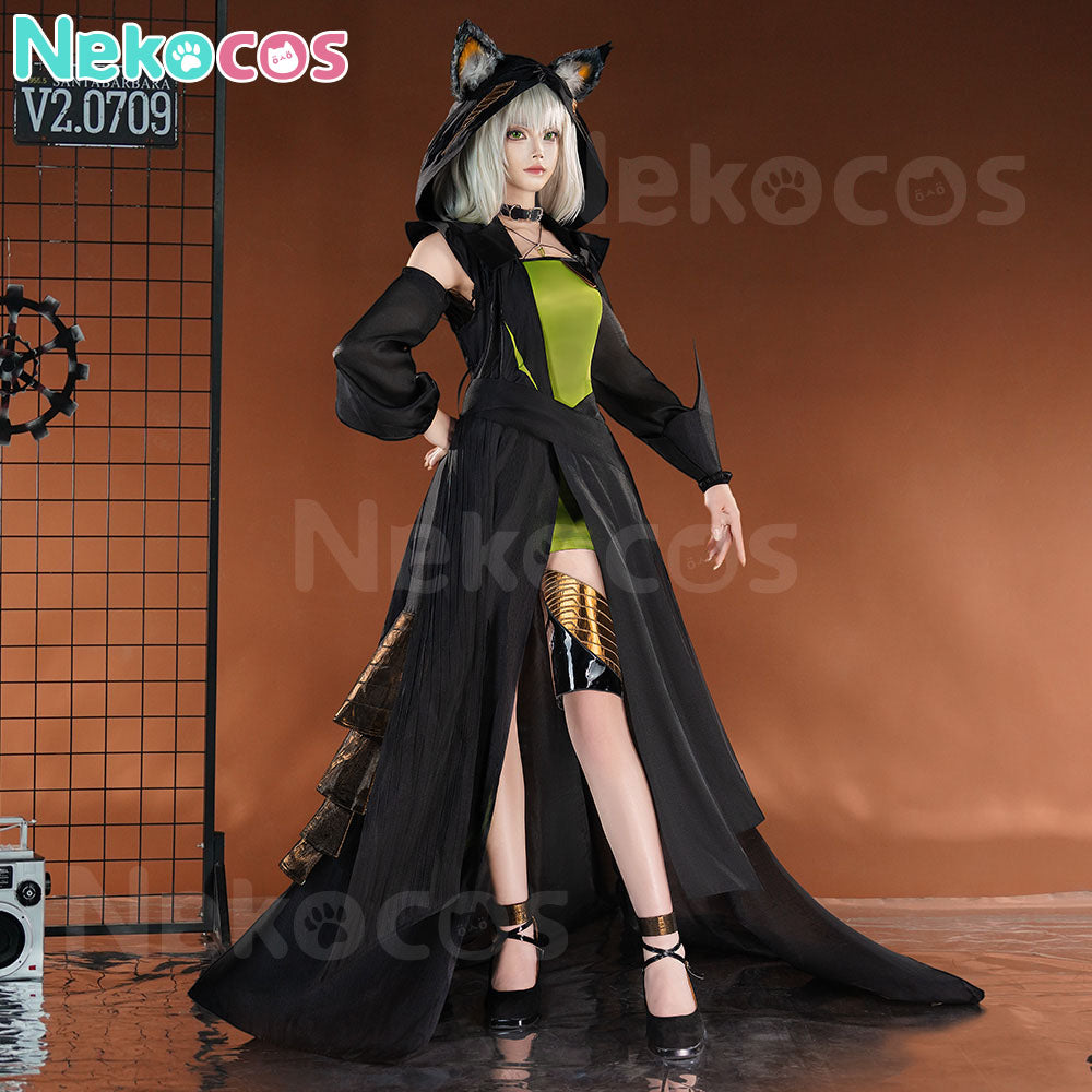 【Nekocos】Game Arknights Cosplay Kal'tsit Cosplay Costume Premium Edition | In Stock