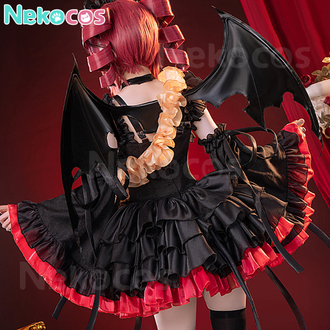 【Nekocos】Vocaloid Hatsune Miku Cosplay Kasane Teto Cosplay Costume Premium Edition | In Stock