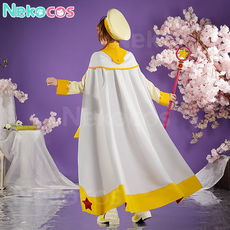 【Nekocos】Anime Cardcaptor Sakura Cosplay Kinomoto Sakura Cosplay Costume Premium Edition | In Stock