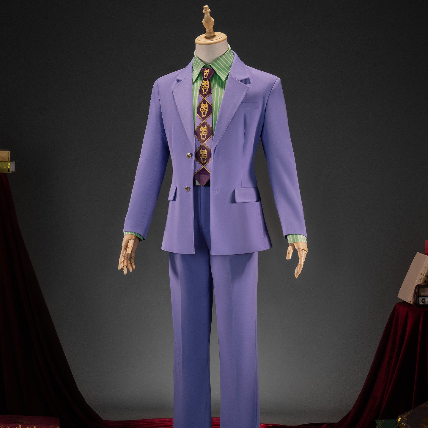 【Nekocos】Anime JoJo's Bizarre Adventure Cosplay Kira Yoshikage Cosplay Costume | Custom-Tailor