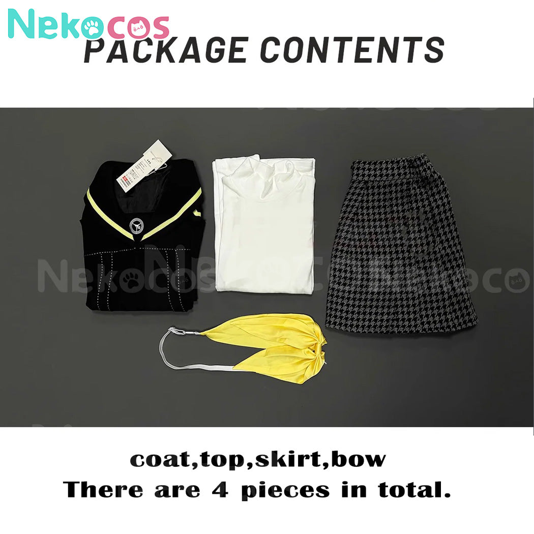 【Nekocos】Game Persona 4 Cosplay Kujikawa Rise Yasogami Campus Cosplay Costume | In Stock