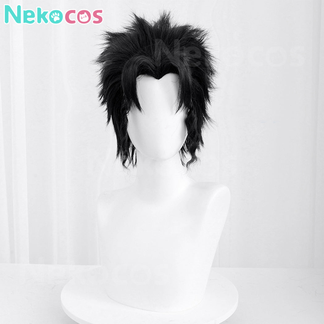 【Nekocos】Anime JoJo's Bizarre Adventure Stardust Crusaders Cosplay Kujō Jōtarō Cosplay Wig | In Stock