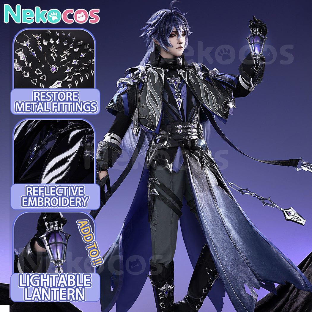 【Nekocos】Game Genshin Impact Cosplay Kyryll Chudomirovich Flins Cosplay Costume Premium Edition | Custom-Tailor