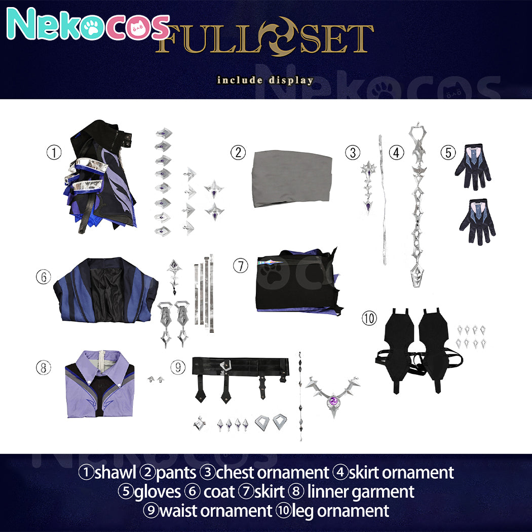 【Nekocos】Game Genshin Impact Cosplay Kyryll Chudomirovich Flins Cosplay Costume | Custom-Tailor