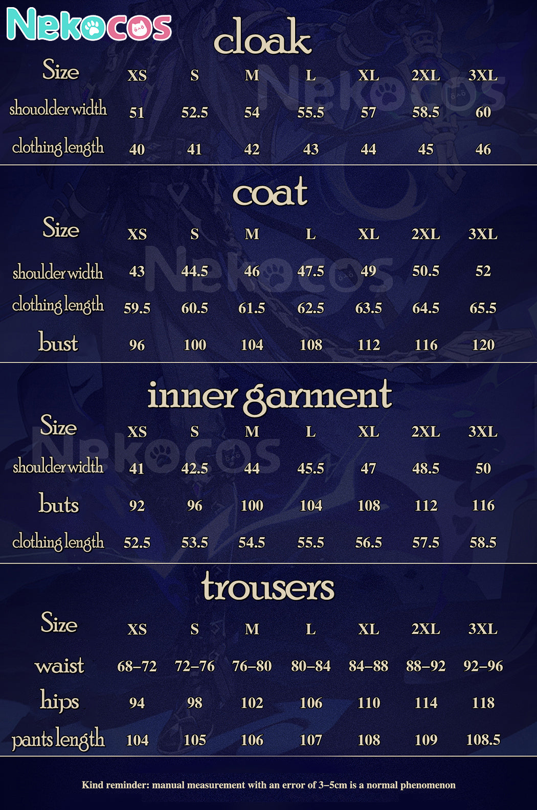 【Nekocos】Game Genshin Impact Cosplay Kyryll Chudomirovich Flins Cosplay Costume | Custom-Tailor