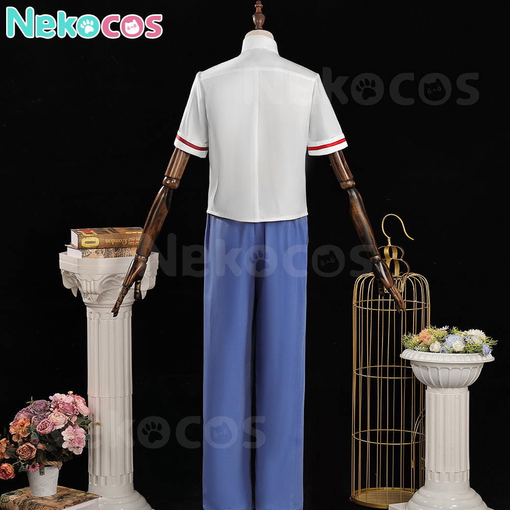 【Nekocos】Anime Cardcaptor Sakura Cosplay Syaoran Li School Uniform Cosplay Costume | Pre-Sale