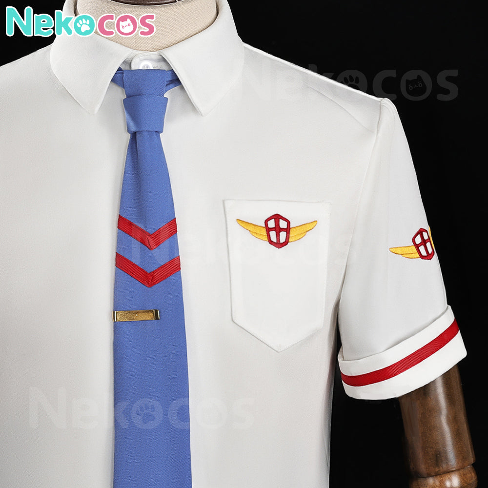 【Nekocos】Anime Cardcaptor Sakura Cosplay Syaoran Li School Uniform Cosplay Costume | Pre-Sale