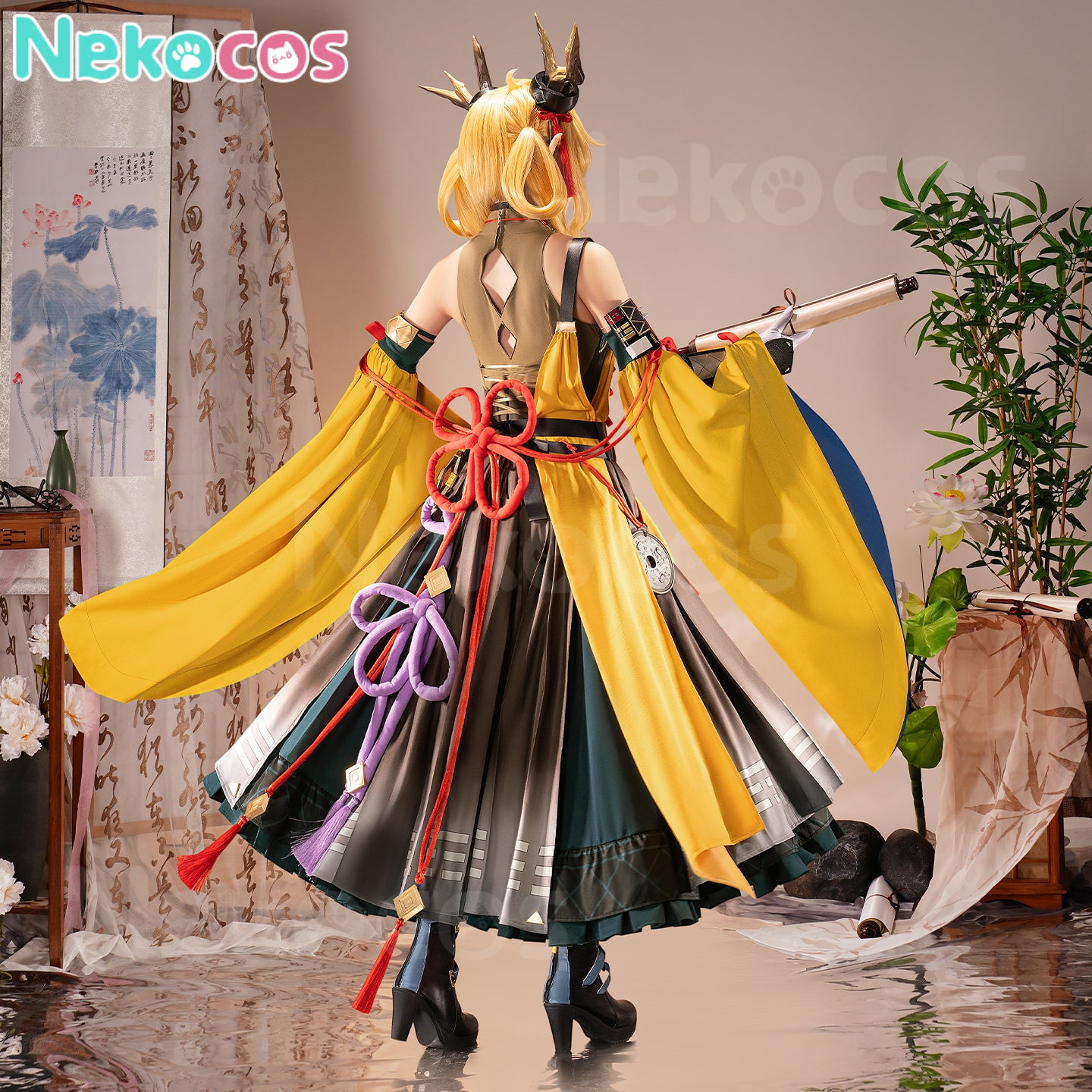 【Nekocos】Game Arknights Cosplay Leizi Cosplay Costume Premium Edition | Pre-Sale