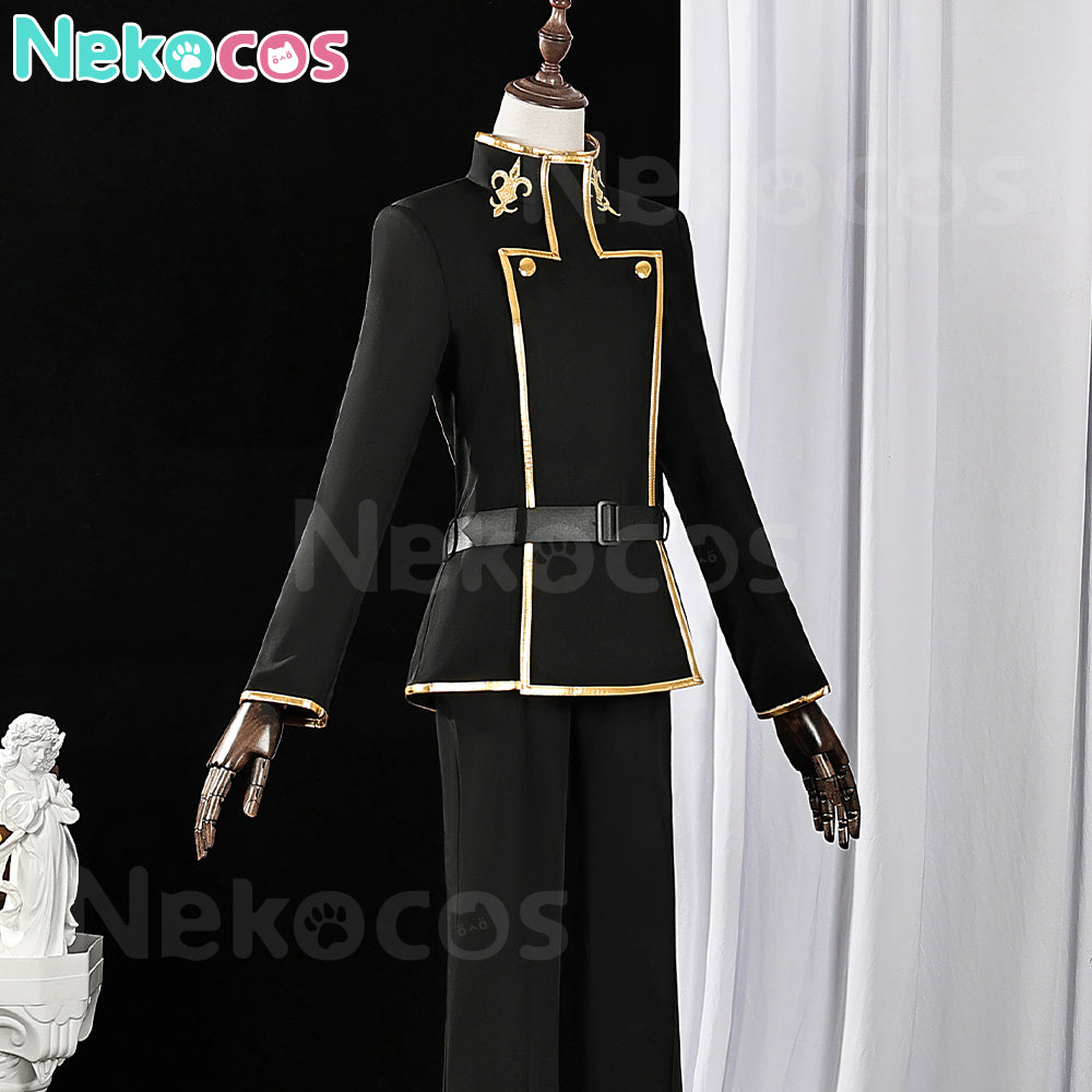 【Nekocos】Anime Code Geass Cosplay Lelouch Lamperouge School Uniform Cosplay Costume | In Stock