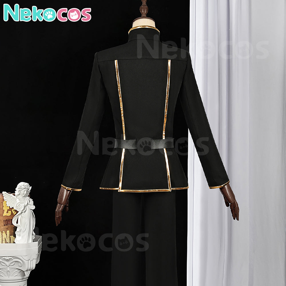 【Nekocos】Anime Code Geass Cosplay Lelouch Lamperouge School Uniform Cosplay Costume | In Stock