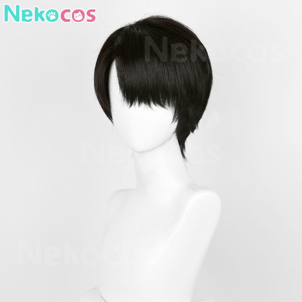 【Nekocos】Anime Attack On Titan Cosplay Levi Ackerman Cosplay Wig | In Stock