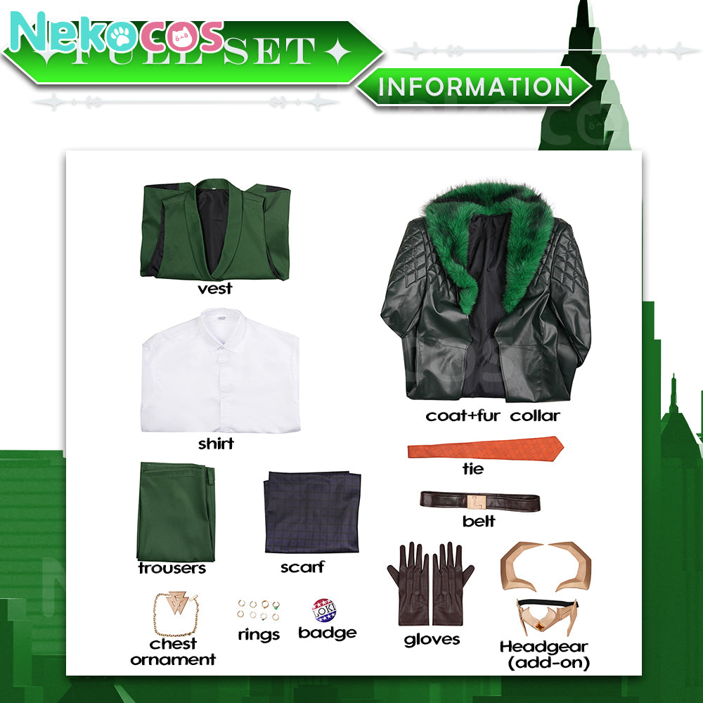 【Nekocos】Game Rivals Loki Cosplay Costume | Custom-Tailor