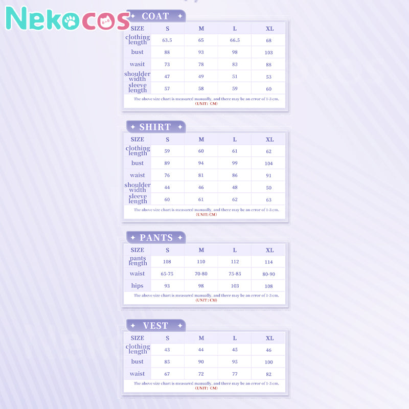 【Nekocos】Game Tears of Themis Cosplay Luke Pearce Cosplay Costume Premium Edition | Custom-Tailor