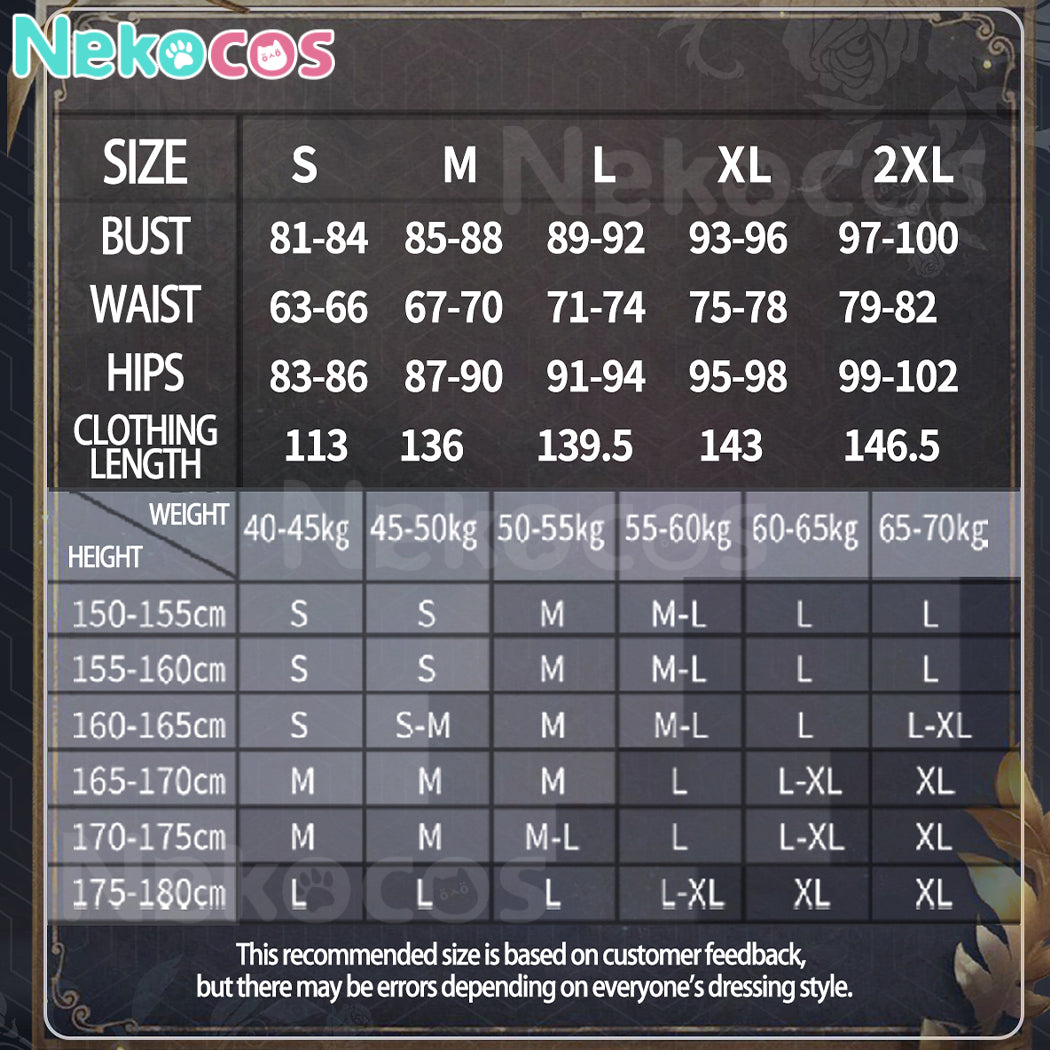 【Nekocos】Game Wuthering Waves Cosplay Lupa Cosplay Costume Premium Edition | Custom-Tailor