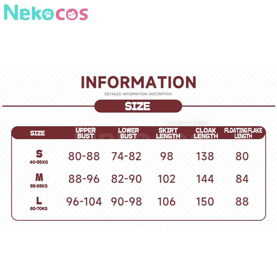 【Nekocos】Game Dead Frontier 2 Cosplay Lusha Cosplay Costume | In Stock