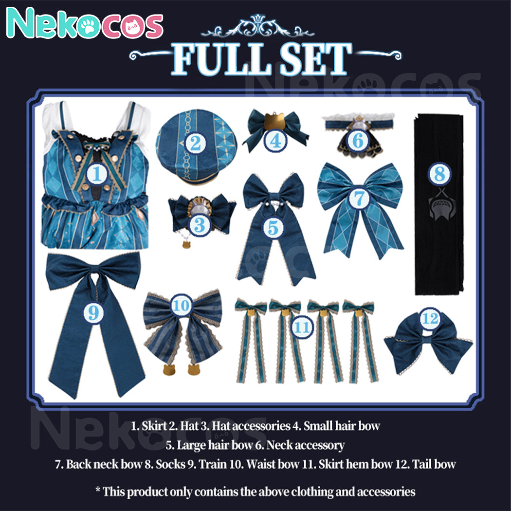 【Nekocos】Game Genshin Impact Cosplay Café Lynette CosplayCostume Premium Edition | Custom-Tailor