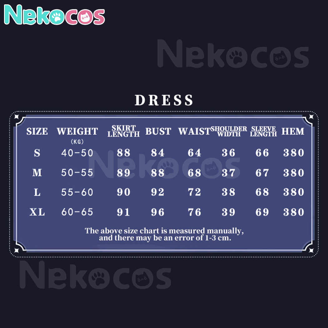 【Nekocos】Game Genshin Impact Cosplay Café Lynette CosplayCostume Premium Edition | Custom-Tailor