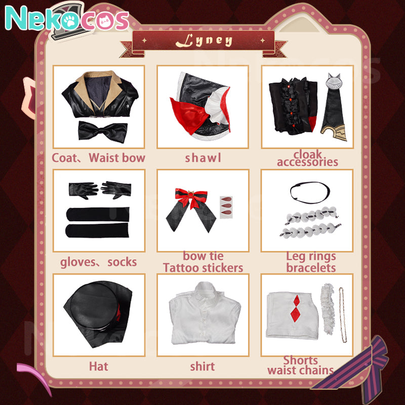 【Nekocos】Game Genshin Impact Cosplay Lynette x KFC Cosplay Costume Premium Edition | In Stock